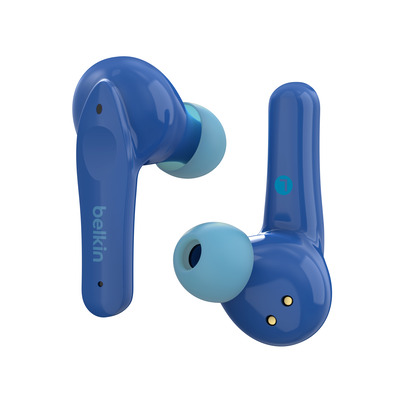 Belkin SOUNDFORM NANO Blau, Bluetooth, Kopfhörer, 5Stunde(n) Akkulaufzeit, Micro-USB