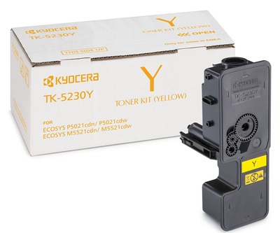 Kyocera Toner TK-5230Y Gelb (ca. 2.200 Seiten)