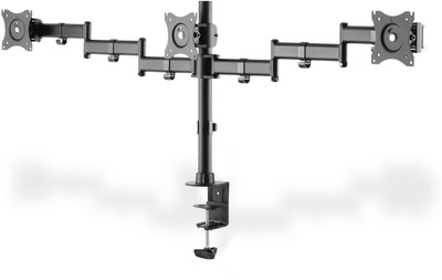 DIGITUS Dreifach Monitor Ständer mit Klemmbefestigung, 15"-27"