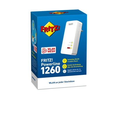 FRITZ! Powerline 1260 WLAN AC Single