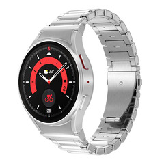 PEDEA Titan Armband 20mm für Samsung Galaxy Watch 4/5/6 silber