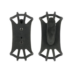 Mobilis Universal Belt Clip ABS Rotating 90° + Silicon Holder