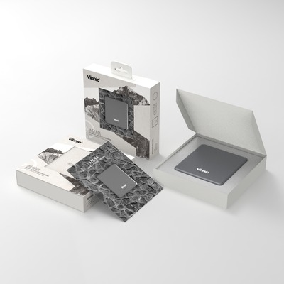 Vinnic MANA Magnetic Wireless Powerbank 8.000mAh, grey