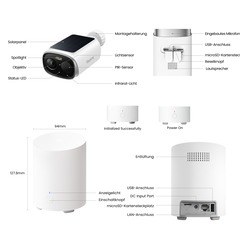 Reolink Hub 1 lite mit 2x Argus Series B340S 5MP