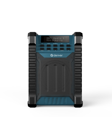 Denver DAB+/FM  Baustellen-Radio/BT/Akku WRD-60