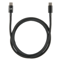 Mobilis Cable USB C /  USB C - 1m - 100W - Black