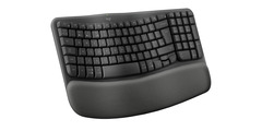 Logitech Wave Keys Business, QWERTY-Layout, graphit