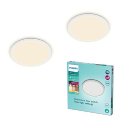 Philips Multipack 2x Superslim 3-in-1 LED Leuchte