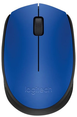 Logitech M171 Wireless Maus Blau