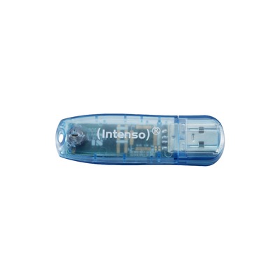 Intenso Speicherstick USB 2.0 Rainbow Line 4GB Blau