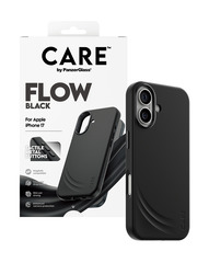 CARE Feature Flow Case w. MagSafe iPhone 17 -black