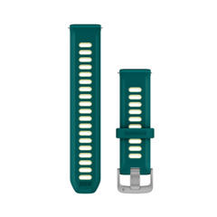 Garmin Schnellwechsel-Armband 20mm Silikon Teal Green/Zitrone