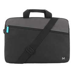 TheOne Essential Briefcase Toploading 14-16'' - Black and Grey