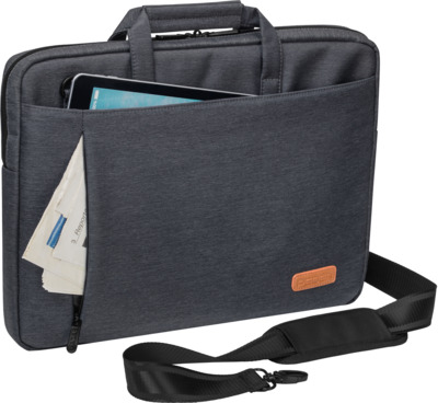 PEDEA Notebooktasche "ELEGANCE" 15,6" (39,6cm), grau