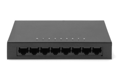 DIGITUS 8-Port Switch, 10/100 Mbps Fast Ethernet, Unmanaged