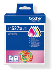 Brother Tintenpatrone LC-527XLVAL Multipack (je 1x BK/M/C/Y)