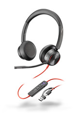 Poly Headset Blackwire C8225-M Stereo USB-C/A Teams (bulk)