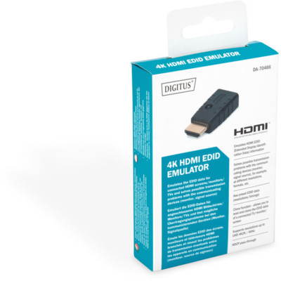 DIGITUS HDMI EDID Emulator für Extender, Switcher, Splitter