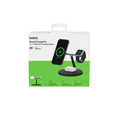 Belkin 3-in-1 magnetische Ladestation for Apple Watch, black