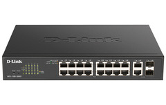 D-Link DGS-1100-18PV2 18-Port PoE+ Gigabit Smart Manag. Switch