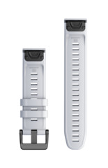 Garmin Quickfit-Armband (22 mm), Silikon Steinweiss/Schwarz