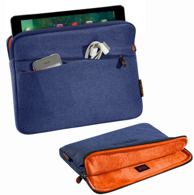 PEDEA Tablettasche bis 32,8 cm (12,9'') mit Zubehörfach, blau