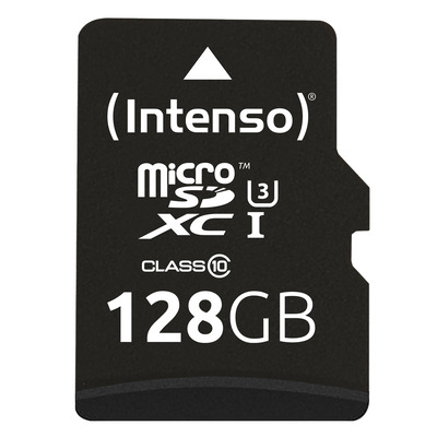 Intenso 128GB microSDXC Class10 UHS-I Professional + SDAdapter