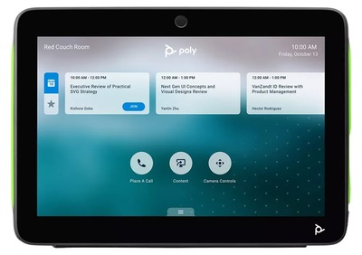 Poly TC10 10" Room Scheduler / Touch Control schwarz