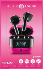 Cellularline Music & Sound Bluetooth Earphones Spark Pink