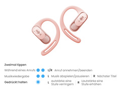 Shokz OpenFit Air Pink