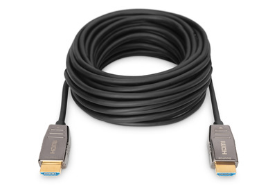 DIGITUS HDMI AOC Hybrid LWL Kabel, UHD 8K, Typ-A St/St, 30m