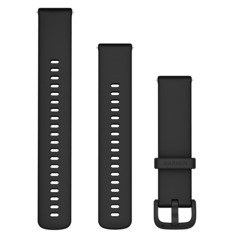 Garmin Schnellwechsel-Armband 20 mm Silikon, Schwarz