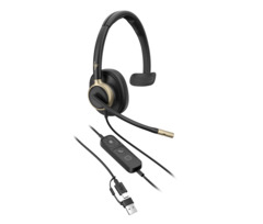 Poly Mission 815 Monaural USB Wired Headset (Bulk)
