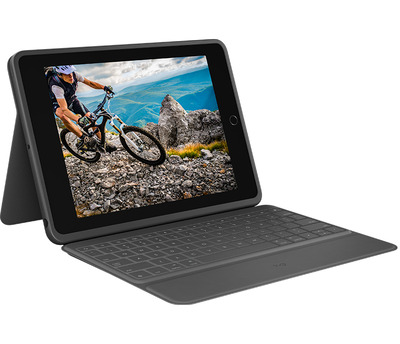 Logitech Rugged Folio QWERTZ-Layout, graphit