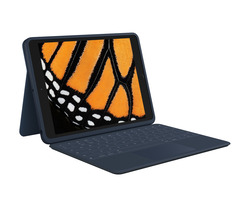 Logitech Rugged Combo 3 Touch QWERTY-Layout, blue