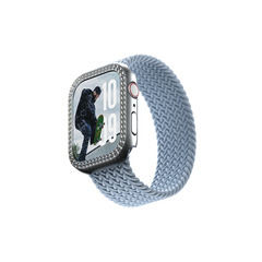 SAFE  Bling Bumper Silver Apple Watch 10/46mm