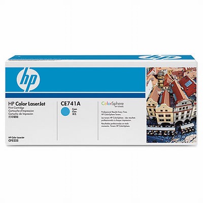 HP Toner 307A CE741A Cyan (ca. 7300 Seiten)