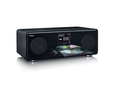 LENCO DIR-260BK Internetradio mit DAB+, BT & CD, schwarz