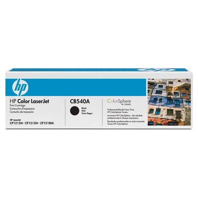 HP Toner Nr. 125A (CB540A) Schwarz (ca. 2200 Seiten)