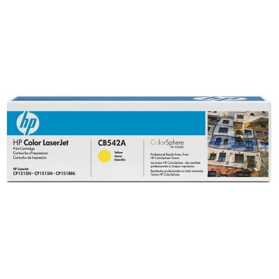 HP Toner CB542A Gelb (ca. 1400 Seiten)