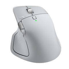 Logitech MX Master 4 Wireless Maus Hellgrau