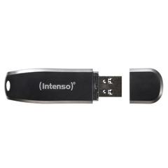 Intenso Speicherstick Speed Line USB 3.2 Gen 1x1 256GB Schwarz