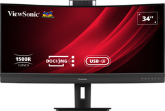 ViewSonic 34" UWQHD 3440 x 1440 21:9 SuperClear® VA curve moni