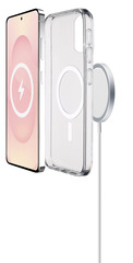 Cellularline CLEAR MAG MagSafe Case für Samsung S25 Edge Clear