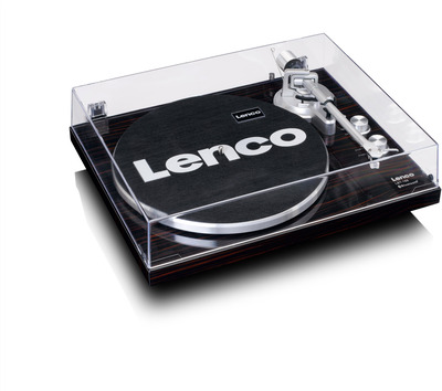 LENCO LBT-188 Bluetooth Plattenspieler mit USB, Walnuss