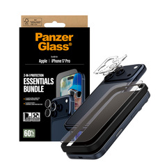 PanzerGlass 2-in-1 Essentials Bundle iPhone 17 Pro