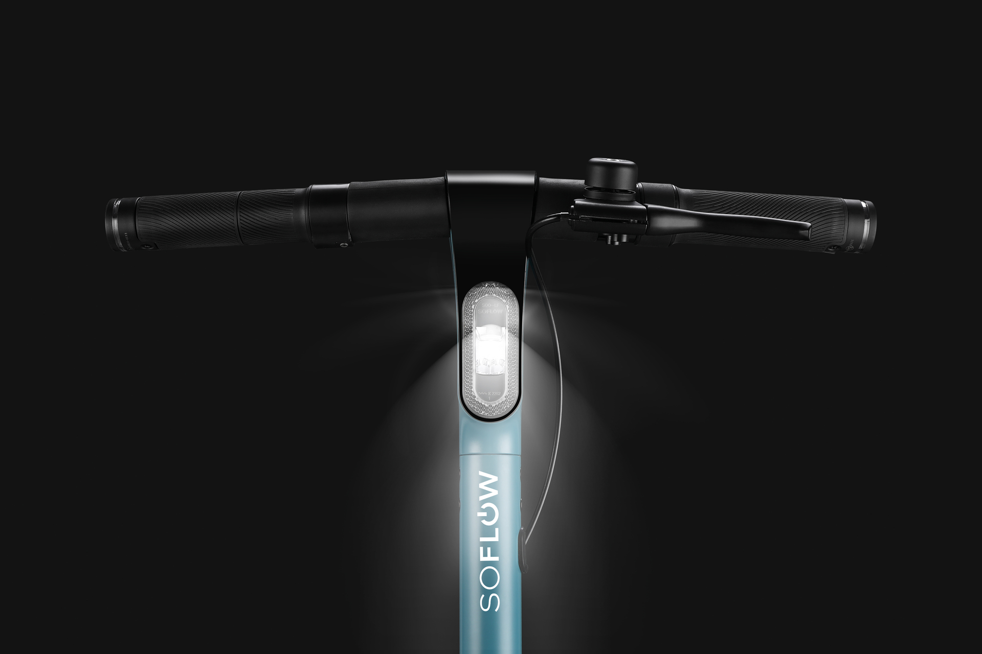 SOFLOW SO ONE+ Blau E-Scooter 7,8Ah deutsche Straßenzulassung 500W 9" Räder IPX5 - Bild 9 von 11