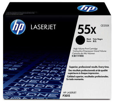 HP 55X Schwarz Original LaserJet Tonerkartusche