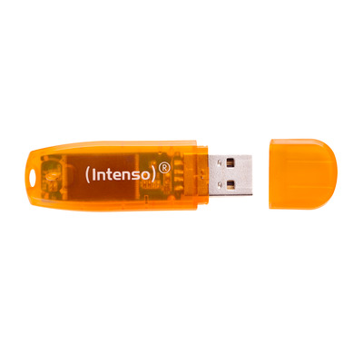 Intenso Speicherstick USB 2.0 Rainbow Line 64GB Orange