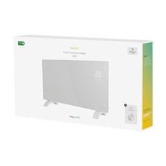 Hombli Glass Convection Heater 2000W weiß